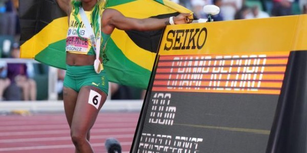 注册入口-牙买加女飞人再揽百米领奖台 连串数据展现统治力